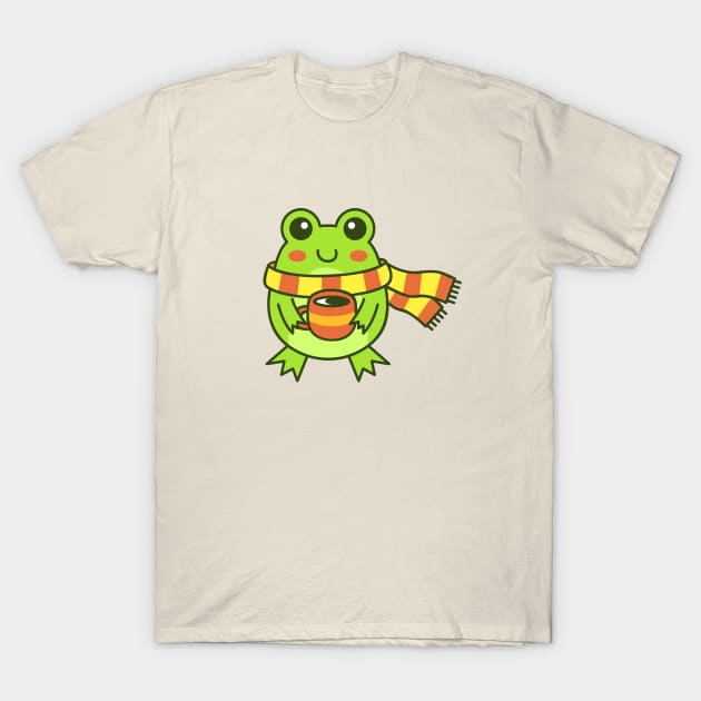 Fall Froggy T-Shirt by robyriker